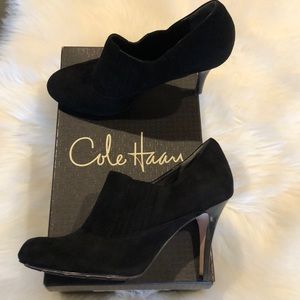 Cole Han Suede Shootie